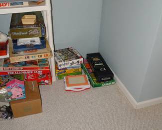 Yes we will even make this small pile of games and toys look good