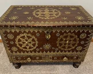 Antique Zanzibar Blanket chest.