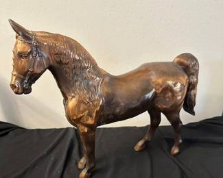 Vintage bronze United Horse.