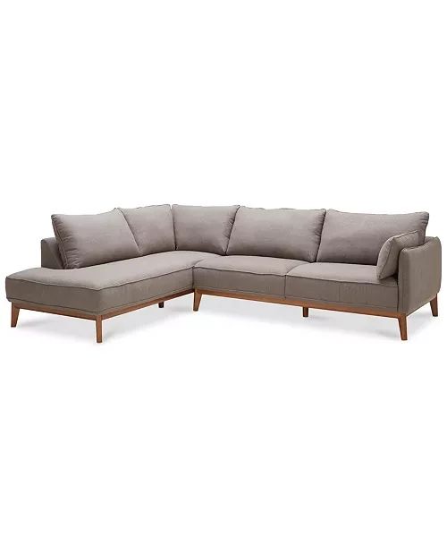 Macy's Jollene Sectional 2 Pc 
