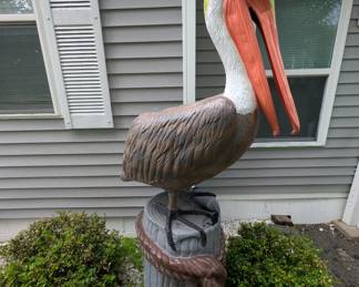 6' 3" tall outdoor statue