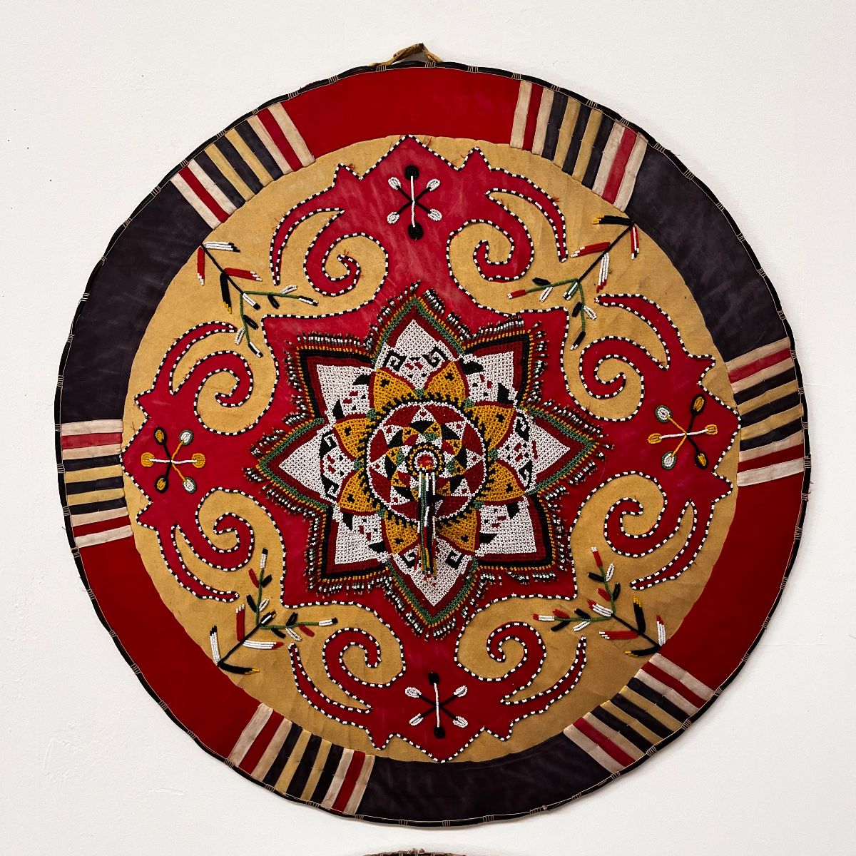 Indonesian Beaded Shield