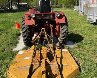 Tractor rear