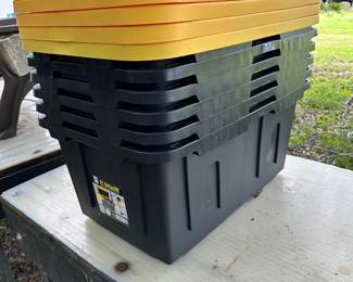 plastic containers