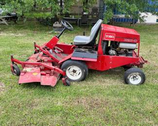 Left Lawn tractor