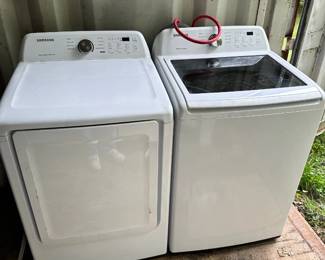 washer and Dryer
