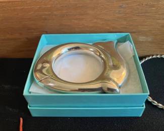 Tiffany sterling vintage teething ring.