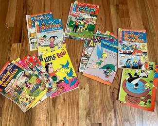 Many vintage comic books 1960's