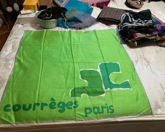 1970's Courreges Paris scarf