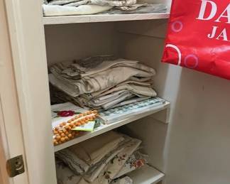 Vintage linens, great handwork