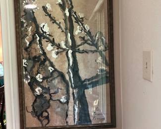 Signed Asian painting