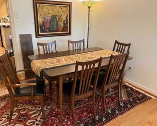 Stanley Home MCM dining room table and chairs