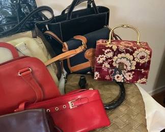 And more, including vintage Lewis cut velvet eventing box bag