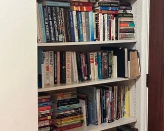 Many books, coffee table and more