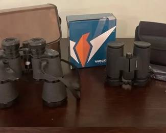 Bushnell and Wingspan Optics Binoculars NIB