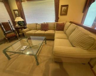 Hancock & Moore sectional couch