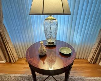 Stickley round side table
