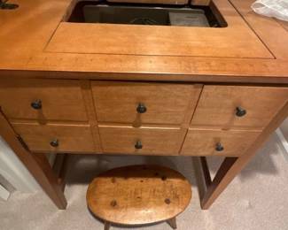 sewing machine cabinet