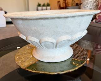 Concrete planter.