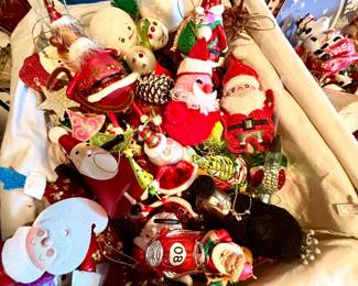 Ornaments of all kinds.