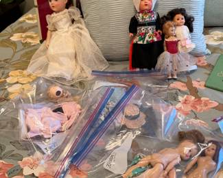 Vintage dolls.