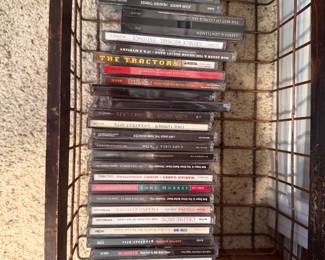 Lots of cd's.
