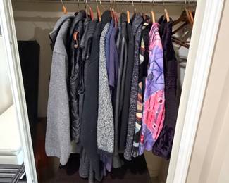 Women's coats and jackets.