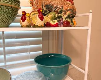 Pier One turkey soup tureen.