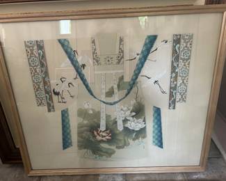 Hand Painted on silk