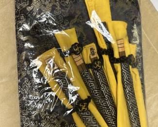 Chop sticks, napkins and placemats- Brand New Sealed