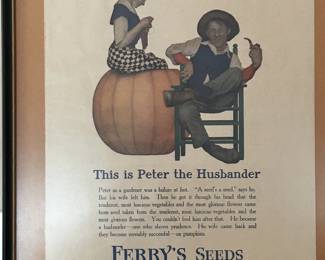 Original Maxfield Parrish Advertisement