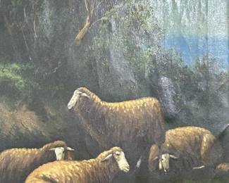 Antique Oil on Canvas