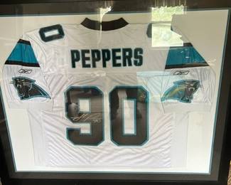 Signed Jersey in Shadow Box Frame