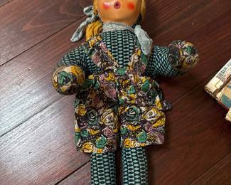 1940s Mask Face Doll