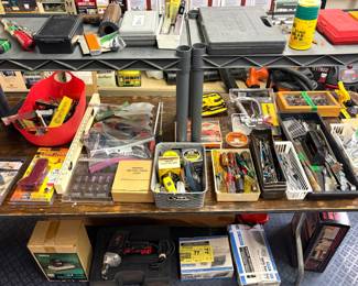 MTM Case-Gard Ammo Crate, a portable tool organizer, a Pro-Shot universal gun cleaning kit