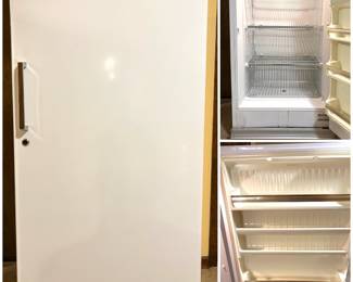 a Montgomery Ward Signature 2000 upright freezer.