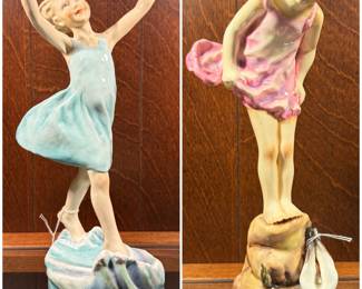 Pair of Royal Worcester figurines