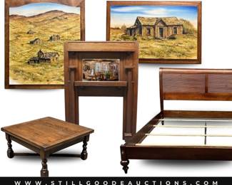 Bicycles, Christmas decor, paintings, planters, vinyl record albums, iron skillets, DVD movies, cookware, James Avery, vintage furniture and much more!