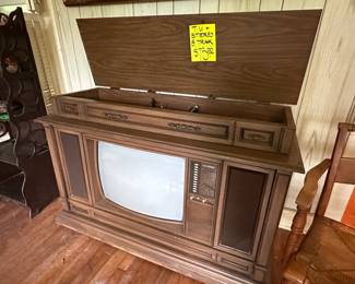 This is a vintage TV/Stereo. The Stereo is old school excellent!!!!