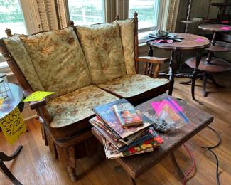 Love Seat and Coffee Table