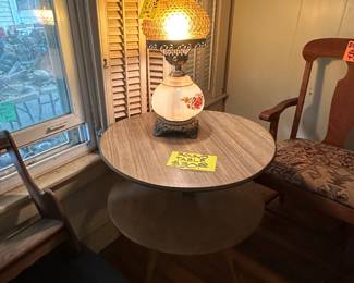 Lamp and Table