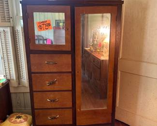 Mirror Door Cabinet