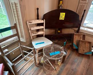 Chairs - Bed Set - Bird Cage