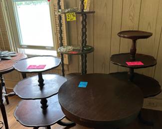 Round Tables and Shelves