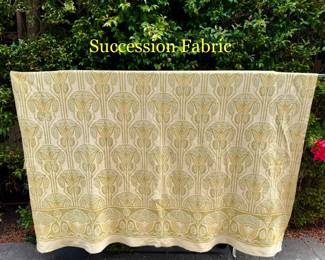 Yellow & Green Tulip Pattern