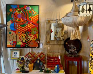 Chandeliers, Art, Pottery & More