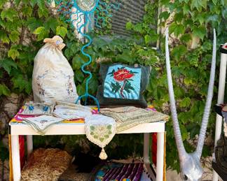 Secession Fabric & Embroidered Linens