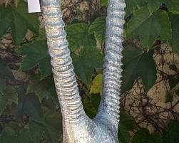 Metal Skull w/Horns