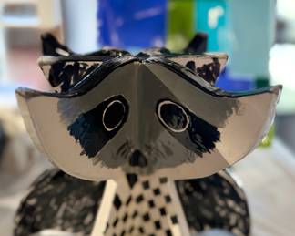 Ceramic Raccoon