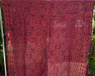 Sheer Red Panels